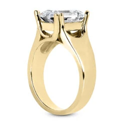 14K White Gold Solitaire Engagement Ring 0.25ct 3.96mm -Urban Jewels Shop 14k gold solitaire engagement ring 025ct p 23217 back yellow 20220426