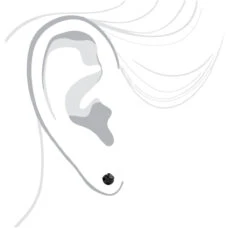 14K White Gold Black Diamonds Stud Earrings 1 Carat 5mm Bezel Setting 10 14K White Gold Black Diamonds Stud Earrings 1 Carat 5mm Bezel Setting -Urban Jewels Shop 14k gold stud earrings with black diamonds 1 carat p 6047 bodwh