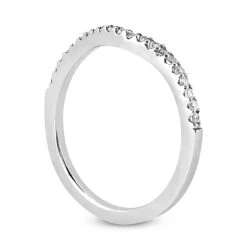 Ultra Thin 14K White Gold Unique Diamond Engagement Band 0.12ct 1.1mm 9 Ultra Thin 14K White Gold Unique Diamond Engagement Band 0.12ct 1.1mm -Urban Jewels Shop 14k gold unique diamond engagement band 012ct p 23562 back white 20220426