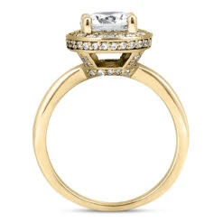 14K White Gold Unique Diamond Engagement Ring 0.82ct 2.75mm -Urban Jewels Shop 14k gold unique diamond engagement ring 082ct p 24054 additional yellow