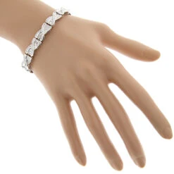 14K Yellow Gold Women's Baguette Diamond Bracelet 4 Ct 10 14K Yellow Gold Women's Baguette Diamond Bracelet 4 Ct -Urban Jewels Shop 14k gold womens baguette diamond bracelet 495ct p 5778 bodwh