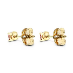 14K Yellow Gold Pink Diamond Stud Earrings 0.2ct -Urban Jewels Shop 14k pink diamond stud earrings 020ct p 35699 backye