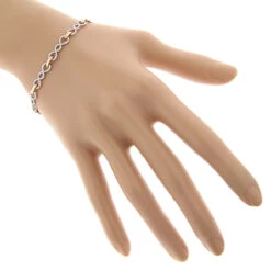 Two Tone 14K Yellow Gold Round Diamond Bracelet For Women 0.7ct -Urban Jewels Shop 14k two tone gold round diamond bracelet for women 07ct bodro