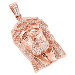 14K White Gold Round Diamond Jesus Head Pendant For Men 1.8ct 7 14K White Gold Round Diamond Jesus Head Pendant For Men 1.8ct -Urban Jewels Shop 14k white gold round diamond jesus head pendant 180ct p 6158 ro