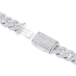 15 Carats Real Diamond Cuban Link Chain Choker Necklace 14K Yellow Gold 12mm Wide -Urban Jewels Shop 15 carats real diamond cuban link chain choker necklace real 14k gold 12mm wide 000938 backwh