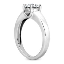 Diamond 18K White Gold Engagement Ring 0.75 Carat 9 Diamond 18K White Gold Engagement Ring 0.75 Carat -Urban Jewels Shop 18k gold diamond engagement ring 075ct p 33810 back white 20220426