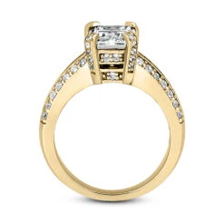 18K White Gold Diamond Engagement Ring 1.17ct 4.7mm -Urban Jewels Shop 18k gold diamond engagement ring 117ct p 34702 additional yellow
