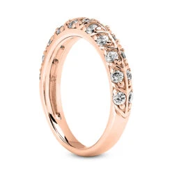 Thin 18K White Gold Diamond Engagement Wedding Ring 0.21ct 2.2mm -Urban Jewels Shop 18k gold diamond engagement wedding ring 021ct p 34966 back rose 20220420 20220426