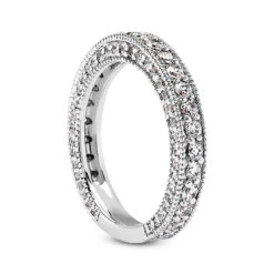 Ultra Thin 18K White Gold Diamond Engagement Wedding Ring 0.95ct 9 Ultra Thin 18K White Gold Diamond Engagement Wedding Ring 0.95ct -Urban Jewels Shop 18k gold diamond engagement wedding ring 095ct p 34514 back white 20220420 20220426