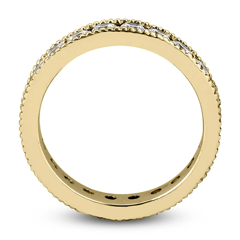 Thin 18K White Gold Diamond Eternity Band 1.54ct 8 Thin 18K White Gold Diamond Eternity Band 1.54ct - Image 8