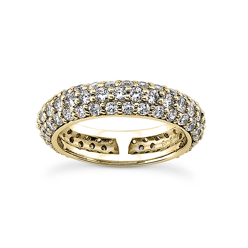 18K White Gold Diamond Eternity Band 1.70ct 2 18K White Gold Diamond Eternity Band 1.70ct - Image 2