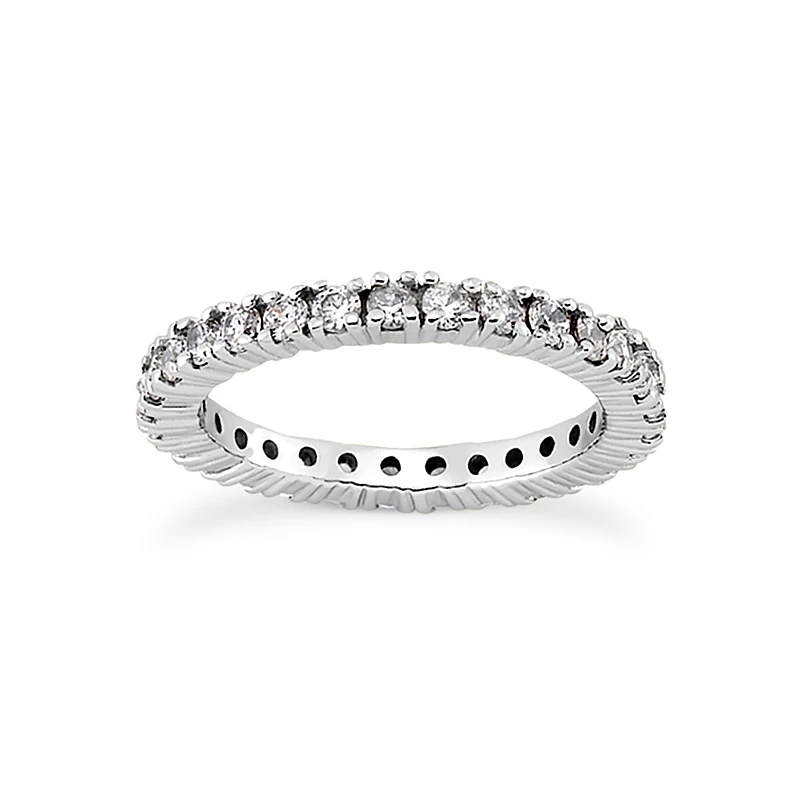 18K White Gold Diamond Eternity Band 5.60ct 5.3mm 1 18K White Gold Diamond Eternity Band 5.60ct 5.3mm