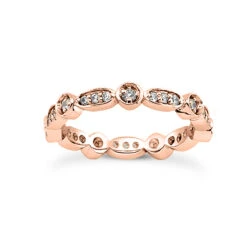 18K White Gold Diamond Eternity Ring 0.42ct -Urban Jewels Shop 18k gold diamond eternity ring 042ct p 30533 rose 20220426