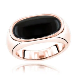 18K White Gold Men's Black Onyx Ring 8.9mm 8 18K White Gold Men's Black Onyx Ring 8.9mm -Urban Jewels Shop 18k gold mens black onyx ring p 31952 ro
