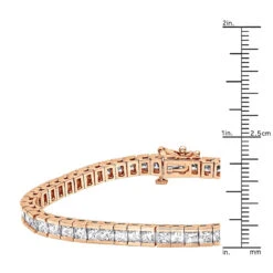 18K White Gold Princess Cut Diamond Women's Tennis Bracelet 12.62ct 24 18K White Gold Princess Cut Diamond Women's Tennis Bracelet 12.62ct -Urban Jewels Shop 18k gold princess cut diamond tennis bracelet 1262ct p 257 rulerro