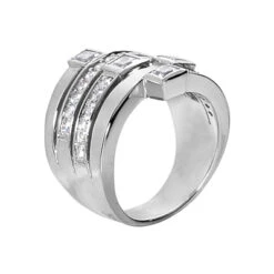 18K White Gold Right Hand Diamond Ladies Ring 1.16ct -Urban Jewels Shop 18k gold right hand diamond ladies ring 116ct p 31505 back white 20220420 20220426
