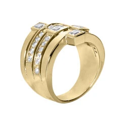 18K White Gold Right Hand Diamond Ladies Ring 1.16ct -Urban Jewels Shop 18k gold right hand diamond ladies ring 116ct p 31505 back yellow 20220420 20220426