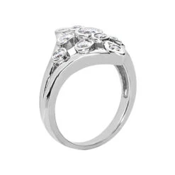 18K White Gold Right Hand Ladies Diamond Ring 0.85ct -Urban Jewels Shop 18k gold right hand ladies diamond ring 085ct p 31541 back white 20220426