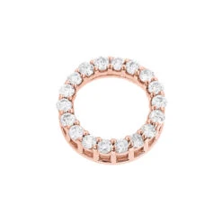 18K White Gold Round Diamond Circle Of Love Pendant 0.32ct -Urban Jewels Shop 18k gold round diamond circle of love pendant 032ct p 5663 ro