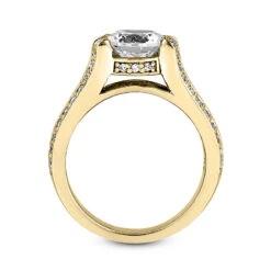 18K White Gold Round Diamond Engagement Ring 1.22ct -Urban Jewels Shop 18k gold round diamond engagement ring 122ct p 34648 additional yellow
