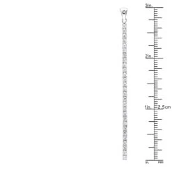 3 Inch Long Diamond Journey Necklace Ladies 14K White Gold String Pendant 0.75Ct 11 3 Inch Long Diamond Journey Necklace Ladies 14K White Gold String Pendant 0.75Ct -Urban Jewels Shop 3 inch long diamond journey necklace ladies 14k gold string pendant 075ct 001275 rulerwh