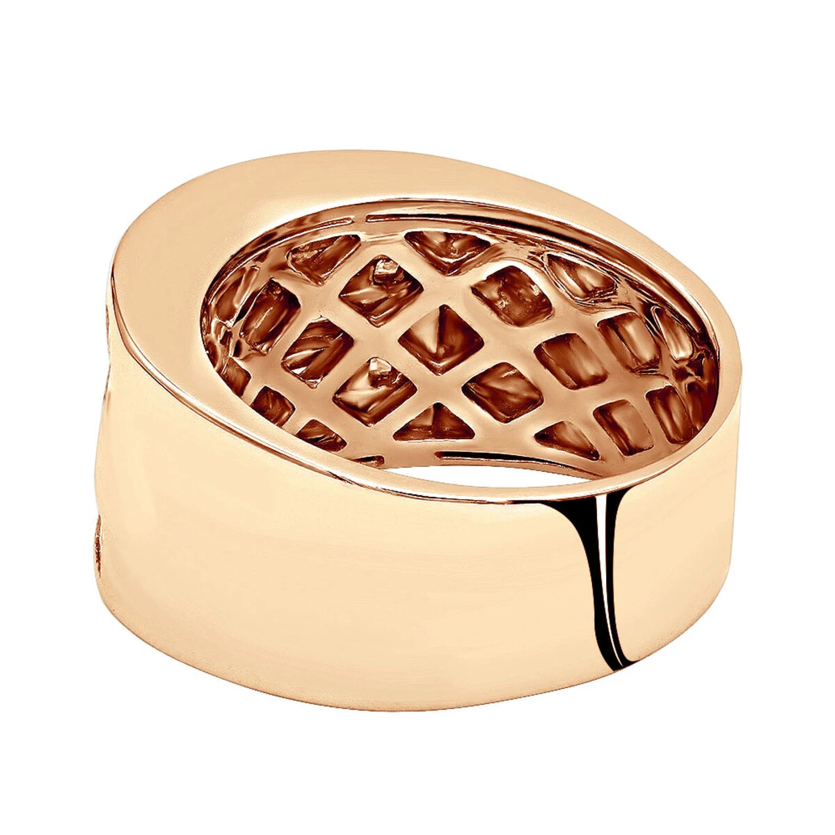 5 Row Princess Cut Diamond Ring 2.52ct 14K White Gold Wedding Band 5 5 Row Princess Cut Diamond Ring 2.52ct 14K White Gold Wedding Band - Image 5