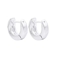 9mm Huggies 14K Yellow Gold Small Diamond Hoop Earrings For Children 0.15ct -Urban Jewels Shop 9mm huggies real 14k gold small diamond hoop earrings for children 015ct 018004 backwh 20211228