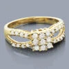 Affordable Diamond Engagement Ring 0.83ct 14K Yellow Gold