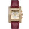 Aqua Master Designer Gold Tone Diamond Ladies Watch 2.75