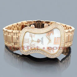 Aqua Master Dual Time Zone Diamond Watch 1.50ct