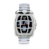 Aqua Master Men's 2.00ct Diamond Grille Watch Black Dial
