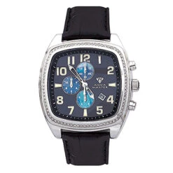 Aqua Master Men's Diamond Watch 1.25ct Blue