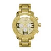 Aqua Master Stainless Steel Yellow Tone Men's Diamond Watch