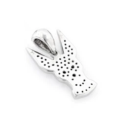 Black And White Diamond Dog Pendant 0.51ct 14K White Gold 8 Black And White Diamond Dog Pendant 0.51ct 14K White Gold -Urban Jewels Shop black and white diamond dog pendant 051ct 14k gold p 48385 backwh