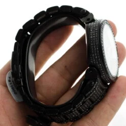 Black Diamond For Men: Joe Rodeo Master Watch 25 Carat -Urban Jewels Shop black diamond watches joe rodeo master watch 2500ct p 35782 bod5