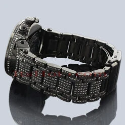 Black Diamond For Men: Joe Rodeo Master Watch 25 Carat -Urban Jewels Shop black diamond watches joe rodeo master watch 2500ct p 35782back