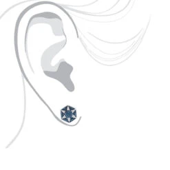 Blue Diamond Star Earrings 0.3ct Sterling Silver -Urban Jewels Shop blue diamond star earrings 035ct sterling silver p 46644 bod