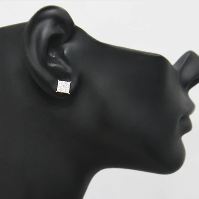 Buy Diamond Earrings For Less 0.2ct 10K White Gold Studs 2 Buy Diamond Earrings For Less 0.2ct 10K White Gold Studs - Image 2