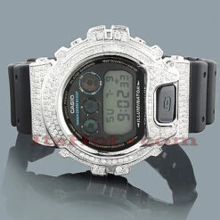 Casio G-Shock Diamond Watch 4.5ct Gold Plated