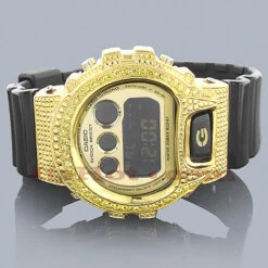 Casio G-Shock Yellow Diamond Watch 2ct DW-6900