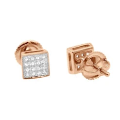 Classic Diamond Stud Earrings 0.11ct 10K White Gold -Urban Jewels Shop classic diamond stud earrings 011ct 10k gold ro