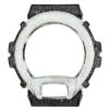 Casio Custom Black And White G-Shock Bezel With Crystals