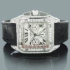 Custom Cartier Men's Diamond Watch 9.64ct Santos 100