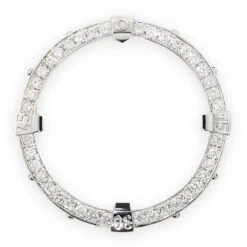 Custom Diamond Bezel For Breitling Super Avenger 2.80ct