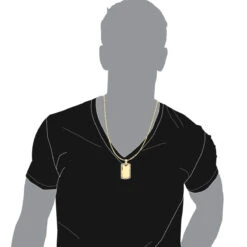 Dog Tags 10K Yellow Gold Diamond Pendant Can Be Engraved -Urban Jewels Shop custom dog tags gold diamond pendant can be engraved p 35694 bodye