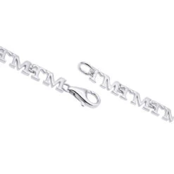 Custom Initials Bracelet For Men And Women 14K Yellow Gold -Urban Jewels Shop custom initials bracelet for men and women solid 14k gold claspwh