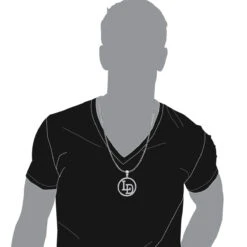 5 Carat Diamond Initials Pendant For Men & Women 10K White Gold 14 5 Carat Diamond Initials Pendant For Men & Women 10K White Gold -Urban Jewels Shop custom made diamond initial pendant for men women solid 10k gold 5 carat 100642 body white