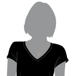 Designer 14 Karat 14K Rose Gold Diamond Heart Pendant 0.63ct -Urban Jewels Shop designer 14 karat gold diamond heart pendant 063ct p 6243 bodro