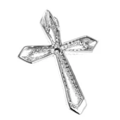 Small Designer Diamond Cross Pendant 0.25ct 10K Yellow Gold -Urban Jewels Shop designer diamond cross pendant 028ct 10k gold backwh
