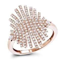 Designer Right Hand Diamond Ring 0.6ct 14K White Gold -Urban Jewels Shop designer right hand diamond ring 066ct 14k gold ro